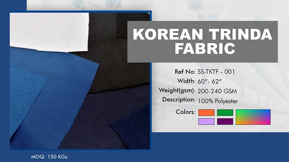 KOREAN TRINDA fabric swatch