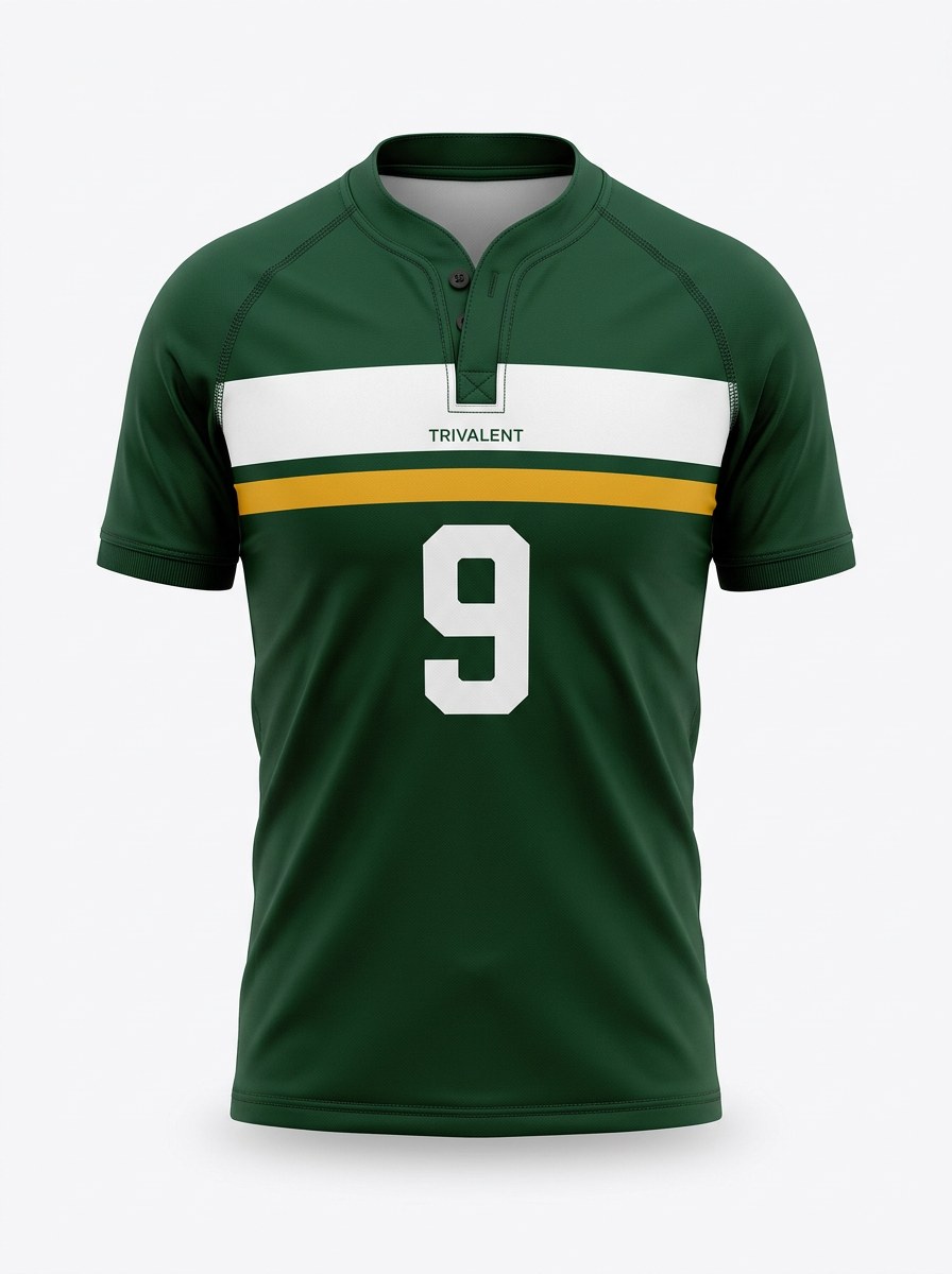 Custom rugby jersey — product render