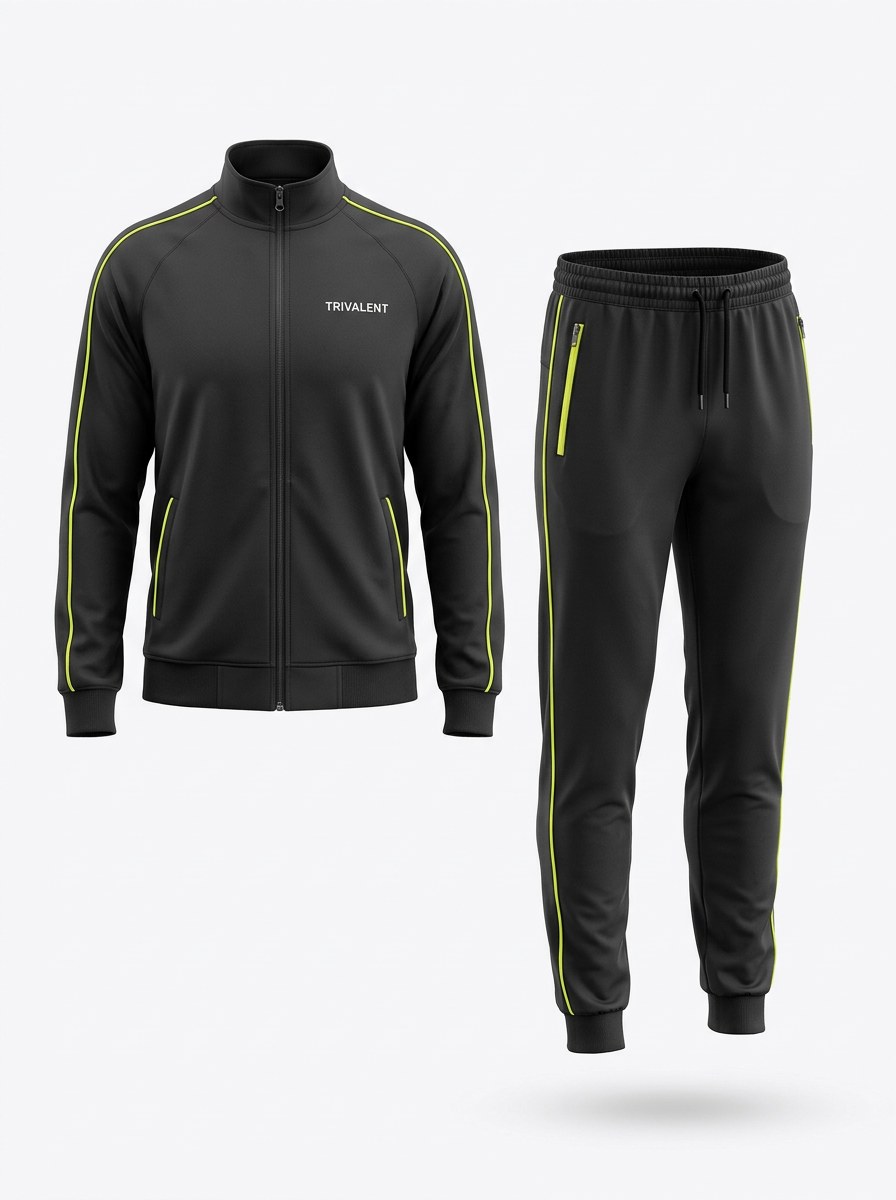 Custom tracksuit product render